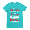 There's This Boy Who Stole My Heart He Calls Me Grandma Ladies Fitted T-Shirt