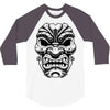 samurai warrior 3/4 Sleeve Shirt