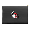 samurai jack and aku yin yang Accessory Pouches