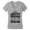 Queens Are Born In November Women's V-Neck T-Shirt
