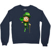 DABBİNG LEPRECHAUN Crewneck Sweatshirt