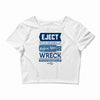 eject yourself Crop Top