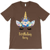 birthday unicorn family series birthday boy T-Shirt