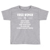 Virgo Woman Toddler T-shirt