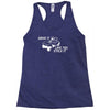 drive it like you stole it Racerback Tank