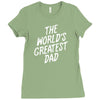World's Greatest Dad Ladies Fitted T-Shirt