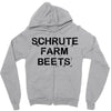 schrute farm beets Zipper Hoodie