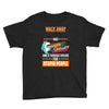 walk away i have anger issues Youth Tee