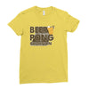 beer pong Ladies Fitted T-Shirt