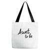 aunt to be Tote Bags