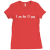 i am the it guy Ladies Fitted T-Shirt