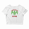 cthulhu gym Crop Top