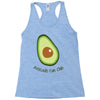 avocado fan club Racerback Tank