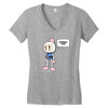 bummer, man Women's V-Neck T-Shirt