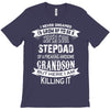 Super Cool Stepdad Of A Freaking Awesome Grandson T-Shirt