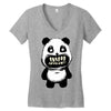 panda Women's V-Neck T-Shirt