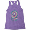 the girl and the dragon Racerback Tank