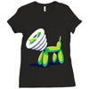 scratchy Ladies Fitted T-Shirt