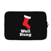 well hung Laptop sleeve