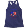 we stand for the flag Racerback Tank