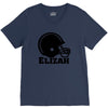 promo football V-Neck Tee