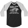 your days end funeral skull skeleton hearse 3/4 Sleeve Shirt