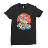 japanese world Ladies Fitted T-Shirt
