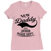 New Daddy 2018 Rokie Dept. Ladies Fitted T-Shirt