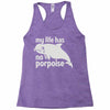 no porpoise Racerback Tank