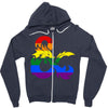 dungeons and dragons lgbtq Zipper Hoodie