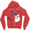 scarebear Zipper Hoodie