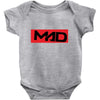 LOVE IS SO MAD Baby Bodysuit