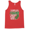 talk to myself fishing Tank Top