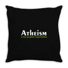 atheism Throw Pillow