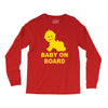baby on board ! Long Sleeve Shirts