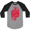 royal blues 3/4 Sleeve Shirt