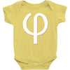 phi by numbers Baby Onesie