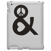 peace and love tshirt party heart tee no war stoner hippie sign ladies iPad 3 and 4 Case