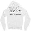 i ate sum pi t shirt s m l xl 2xl 3xl funny nerdy geeky college awesom Zipper Hoodie