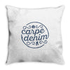 carpe denim Throw Pillow