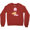 ice cream ghost Crewneck Sweatshirt