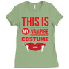 this is my vampire costume Ladies Fitted T-Shirt