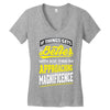 If Things Gets Better With Age Then I Am Approaching Magnificence Women's V-Neck T-Shirt
