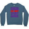 gengar is my spirit animal Crewneck Sweatshirt