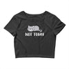 Cat Says Not Today Crop Top