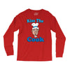 kiss the cook Long Sleeve Shirts