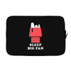 Sleep Big Fan Laptop sleeve