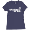 static drop oem Ladies Fitted T-Shirt