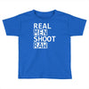 real men shoot raw funny photography Toddler T-shirt