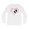 Baby Girl with Heart Any Name Customized Long Sleeve Shirts